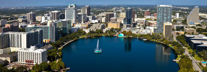 orlando florida the city lake