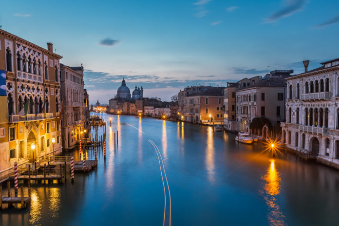 The Grand Canal Italy - Gets Ready