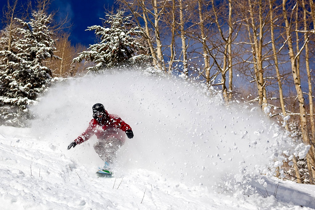 Colorado Winter - Aspen Snowboarding