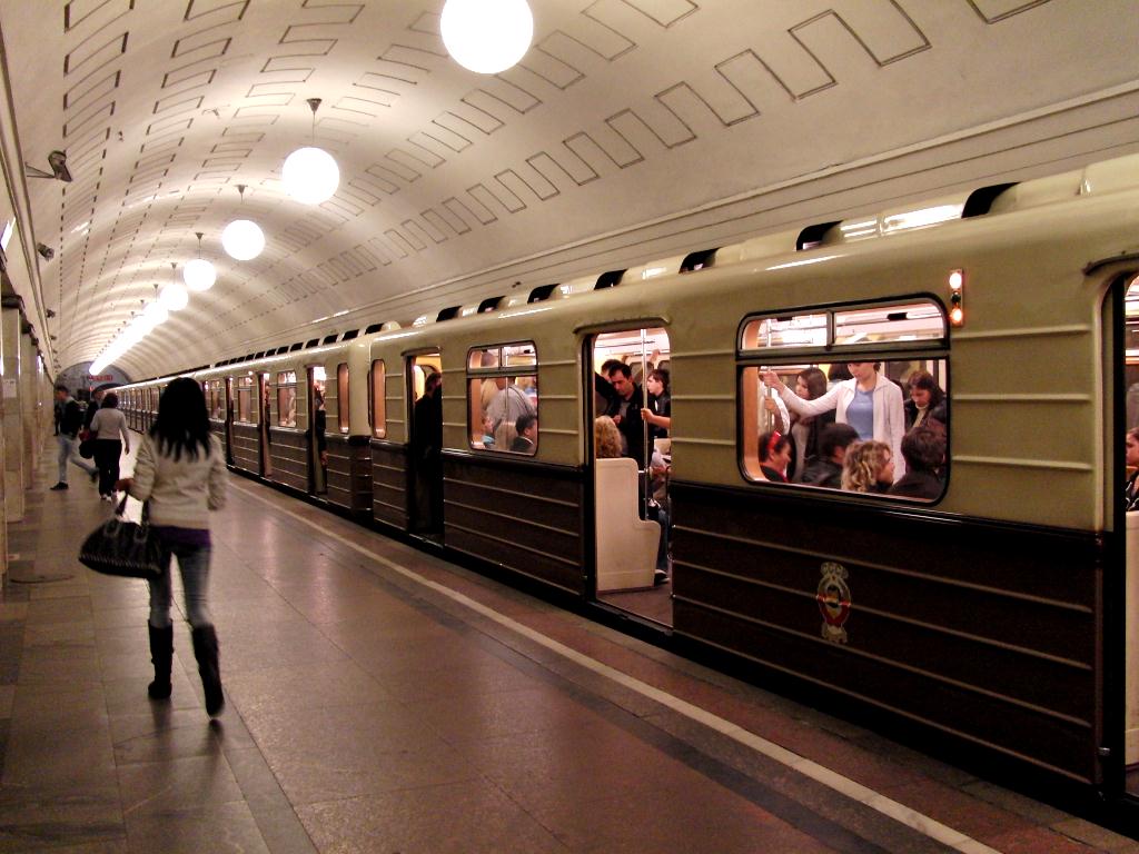 Moscow world cup metro station