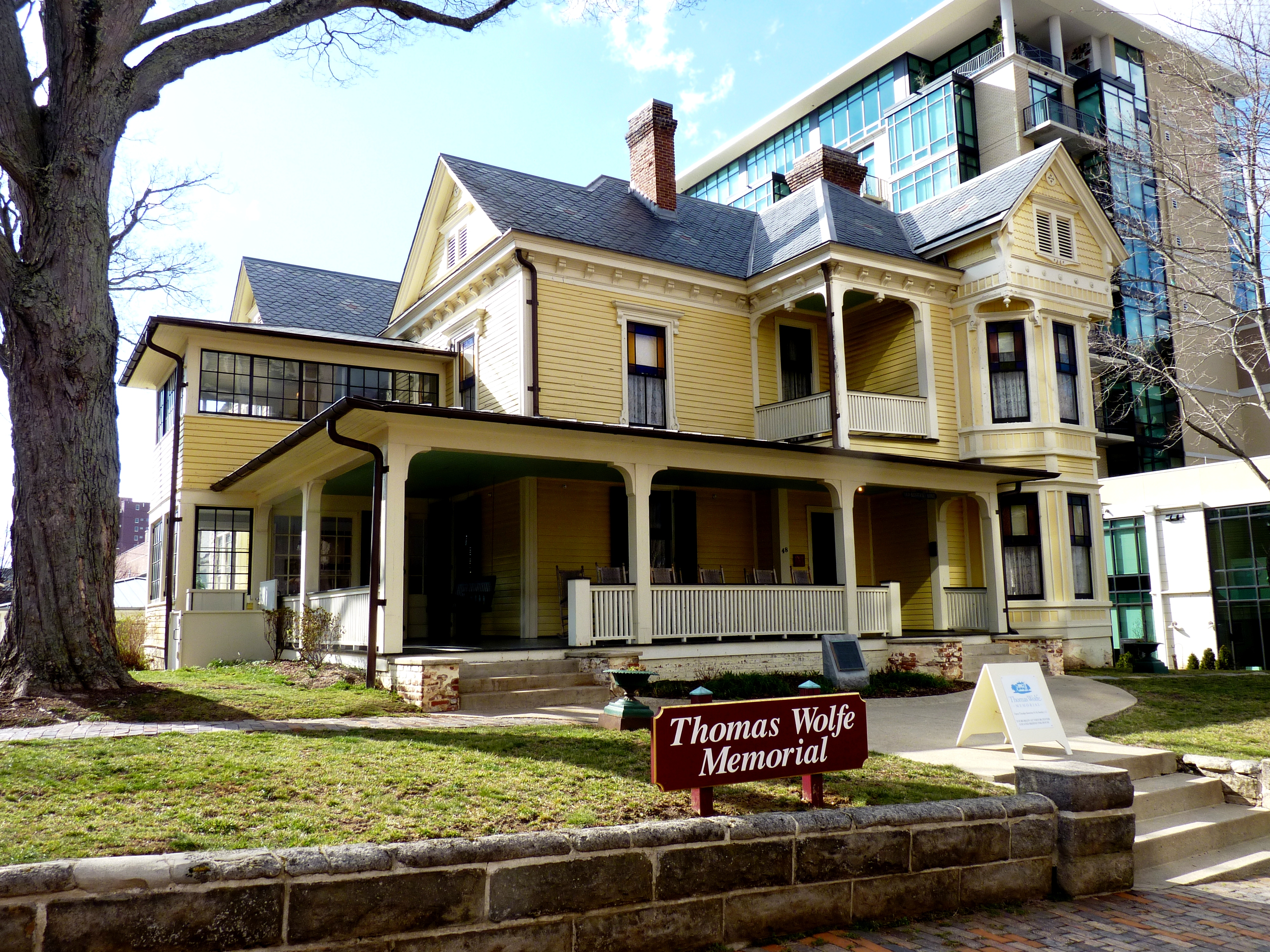 Asheville thomas wolfe's home