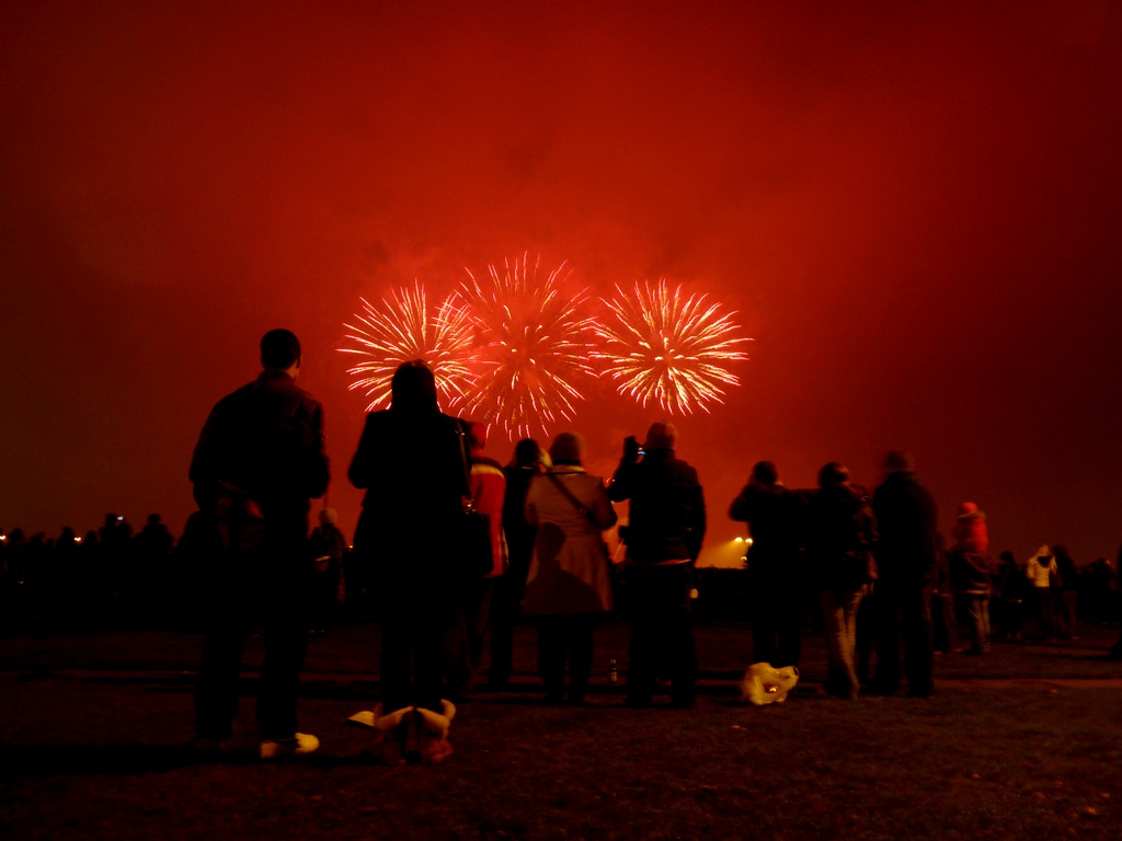 Guy fawkes fireworks blackheath