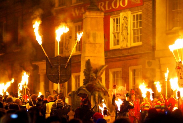 Guy fawkes parade