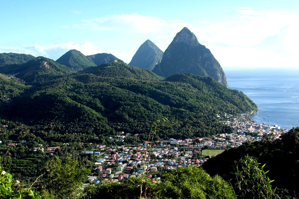 St lucia view