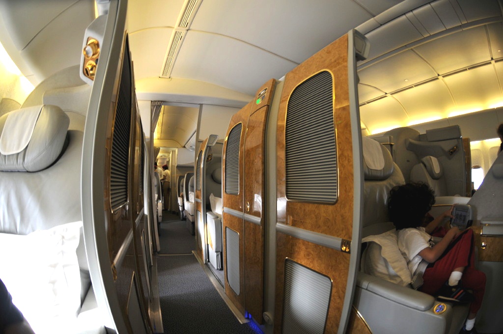 Emirates First Class - Cabins