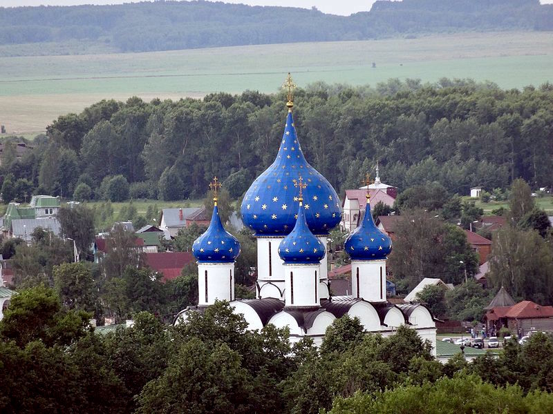 Domes of nativity of the virgin cathedral suzdal russia tourist visa