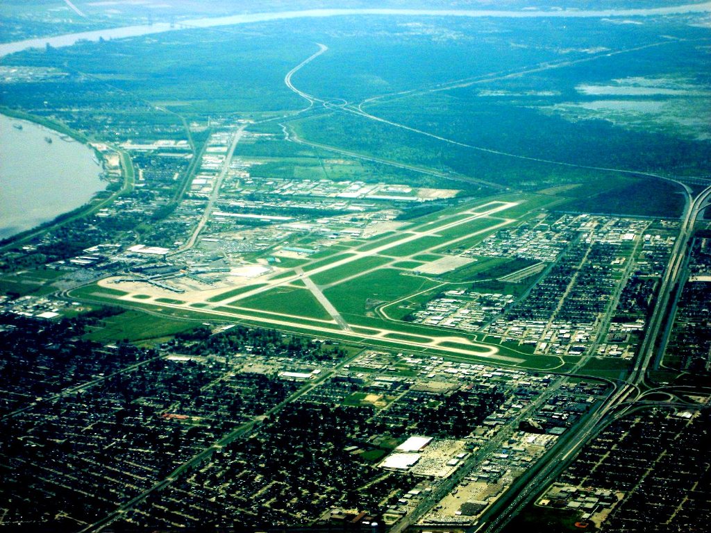 MSY North Terminal Aerial View