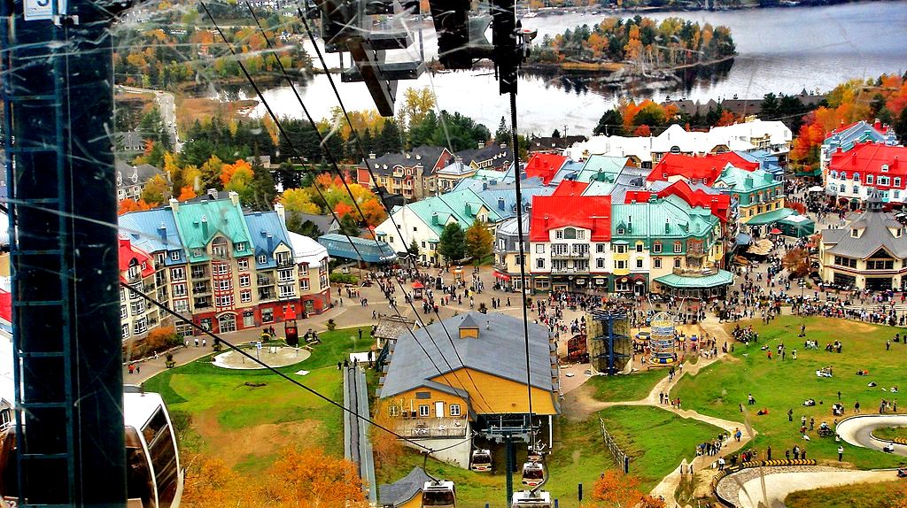 Mont tremblant village seen from top (Mont-Tremblant)